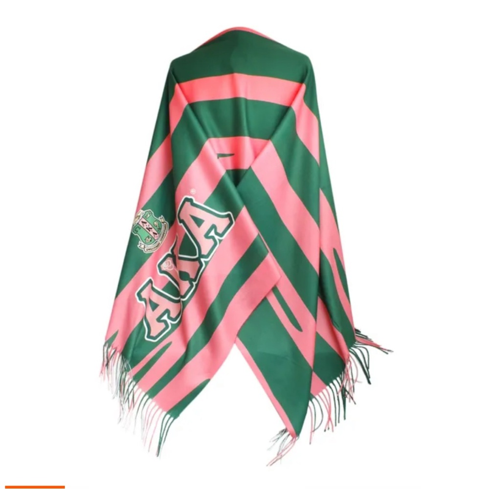 Alpha Kappa Alpha Sorority Inspired Scarf Shawl